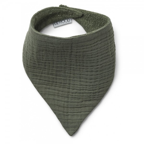 Bandana-Lätzchen Andrea 2er-Set faune green