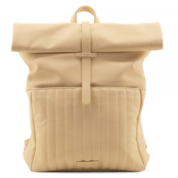 Rucksack Herb aus veganem Leder grain milk