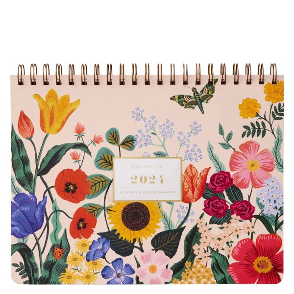 2024 Softcover Top Spiral Planner Blossom