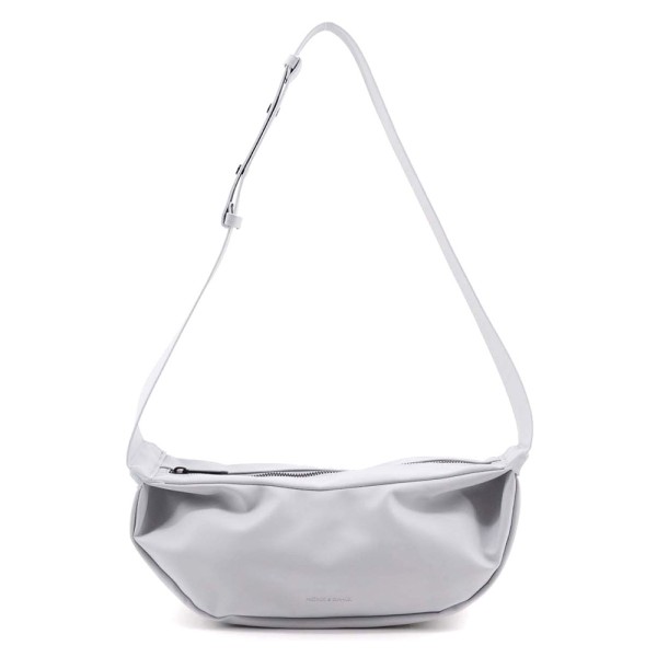 Shoulder Bag Nagamasa aus veganem Leder · fog