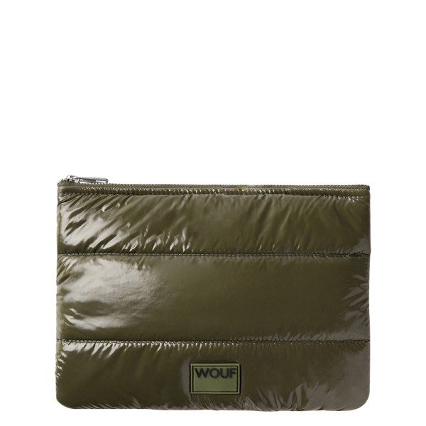 Pouch Bag quilted Cypress Glossy