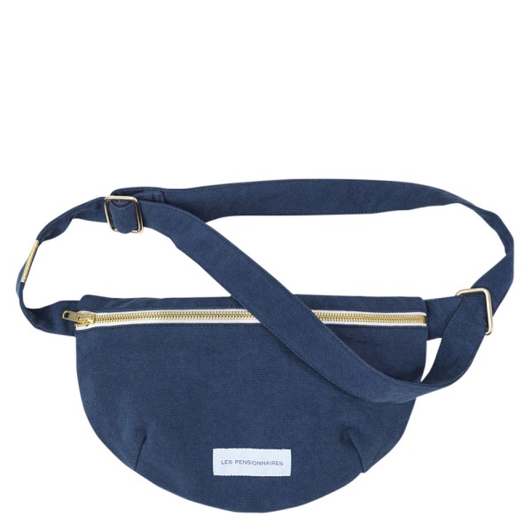 Gürteltasche bio-Baumwoll-Canvas · bleu orage