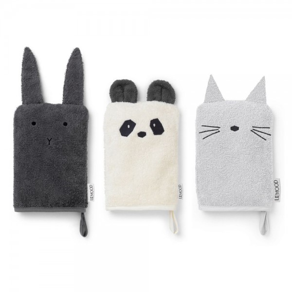 Waschhandschuhe Sylvester Classic 3er-Set