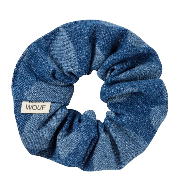 Scrunchie Denim Cuore