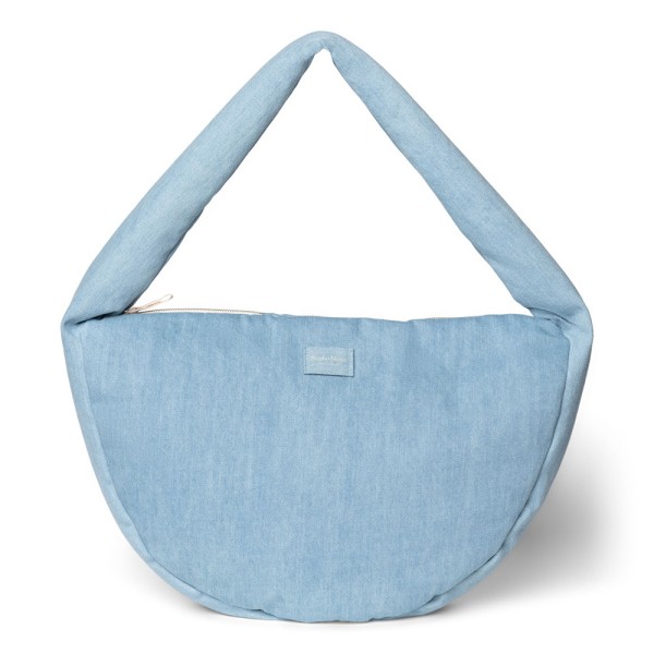 Crossbody Bag large Denim · solid