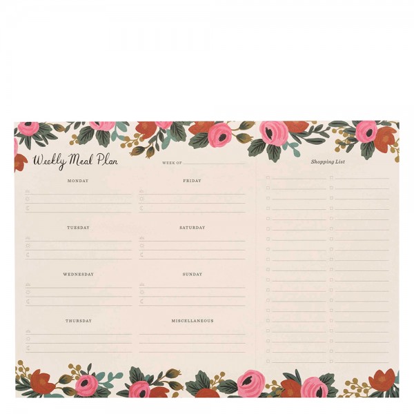 Meal Planner Rosa