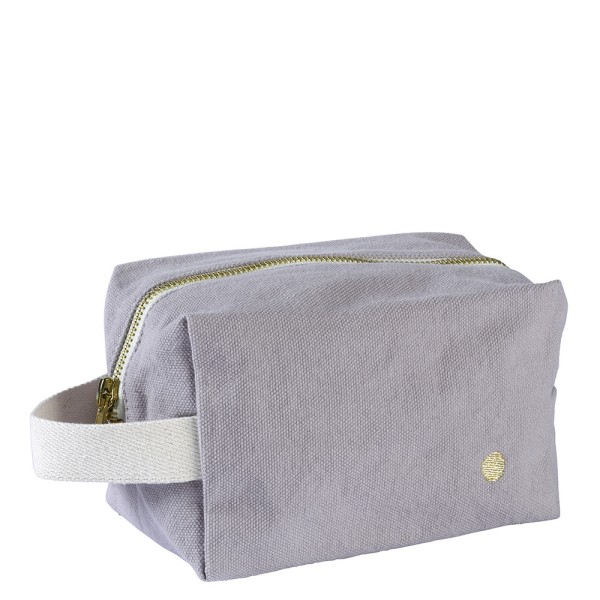 Pouch Cube small 15,5x10cm aus Baumwolle wasserabweisend · poivre rose
