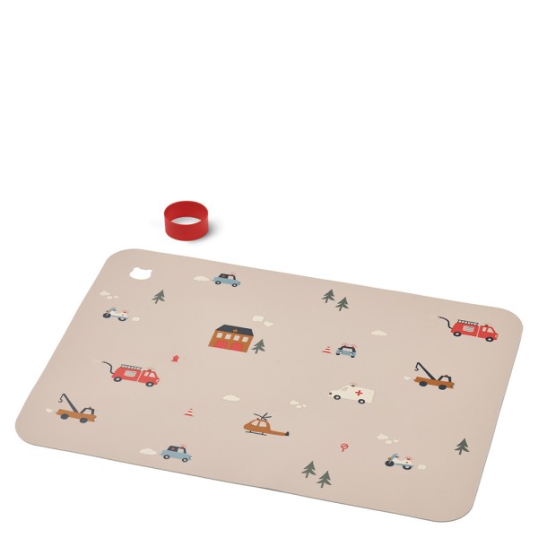 Tischset Jude Emergency Vehicle · sandy