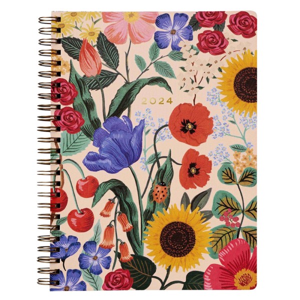 2024 Softcover Spiral Planner Blossom