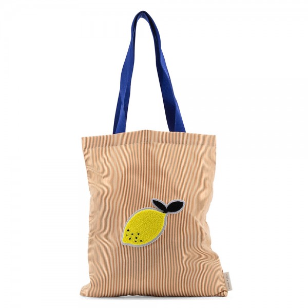 Tote Bag Meadows stripes cousin clay