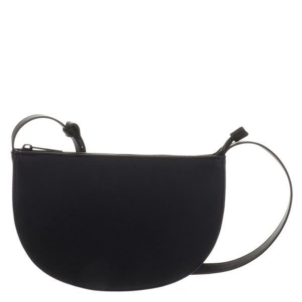 Half Moon Bag Farou aus veganem Leder · black