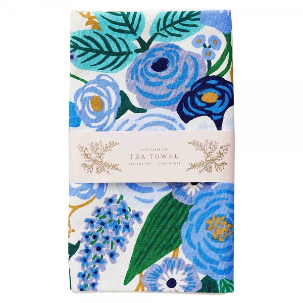 Tea Towel Garden Party Blue