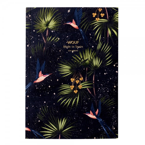 Notebook A5 liniert Paradise