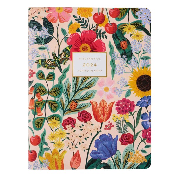 2024 Monthly Planner Notebook Blossom