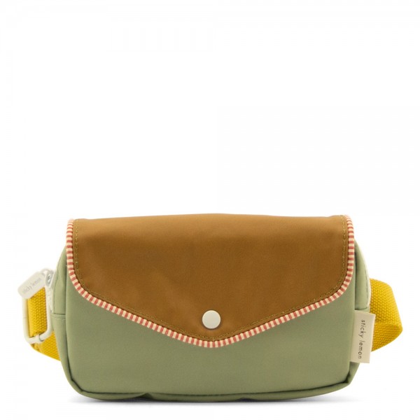 Gürteltasche small Envelope Meadows map green