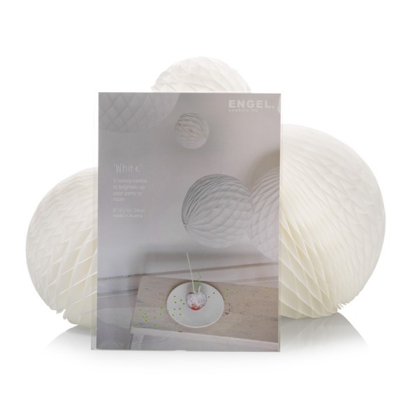 Honeycombs White 3er-Set