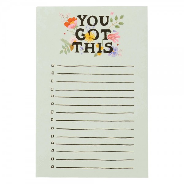 Notepad small · Checklist You Got This