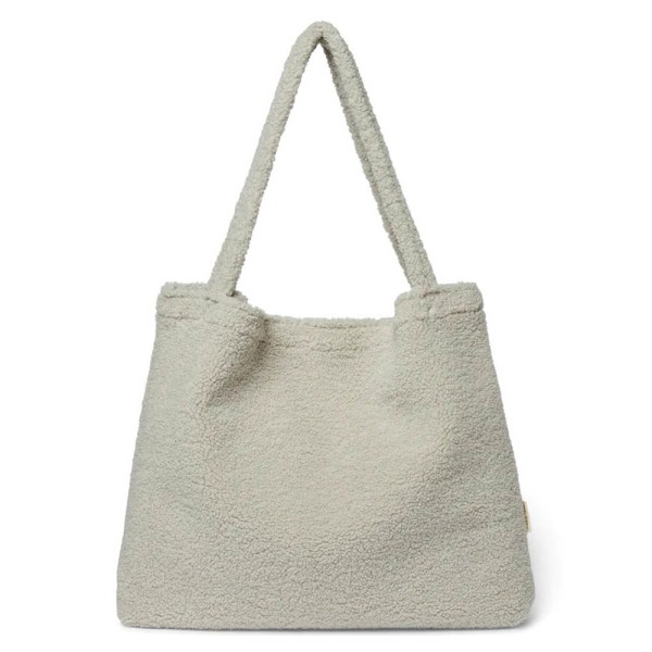 Mom-Bag Teddy · light grey