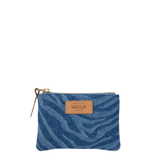 Pouch Bag small Denim Sierra